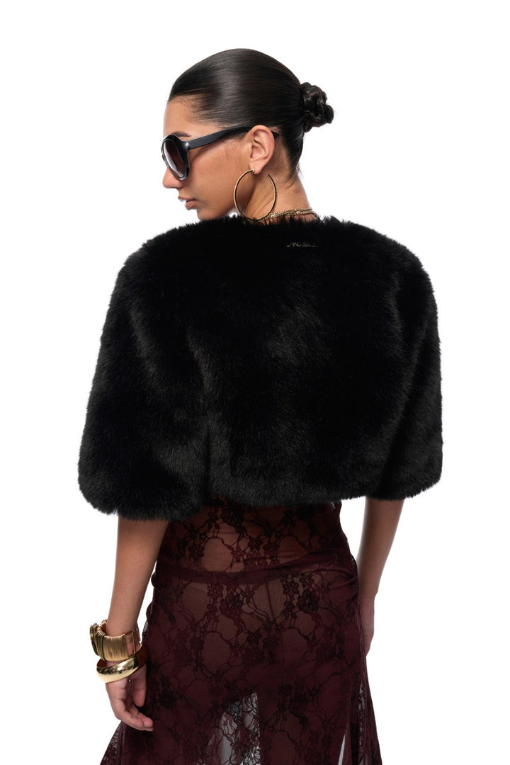 Luxe Fur Evening Bolero
