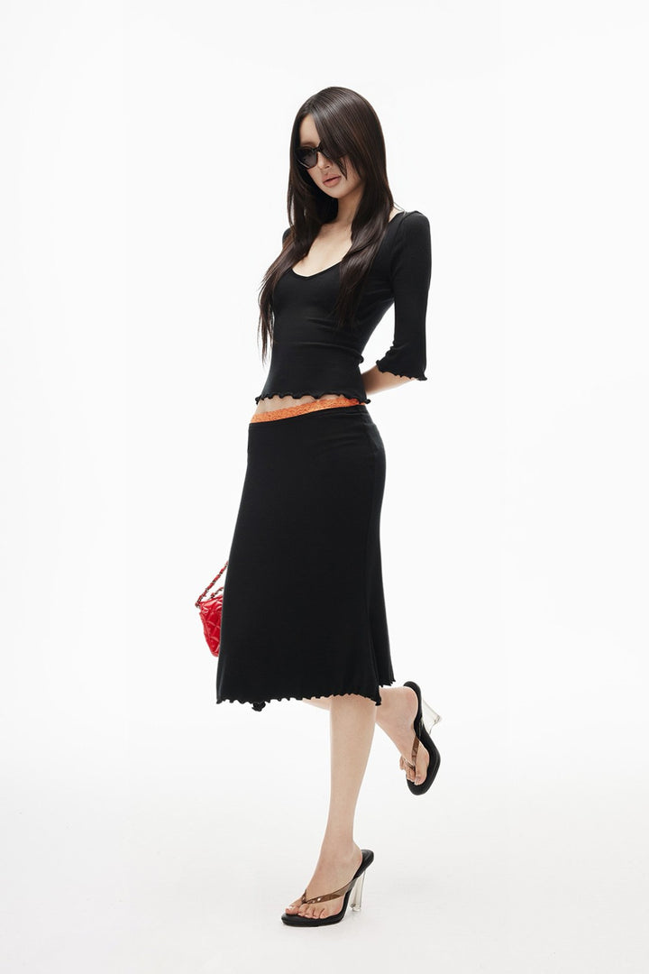 Dahlia Lace Mermaid Skirt