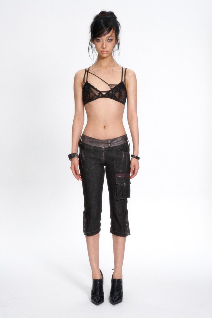 Aria Utility Capri Jeans