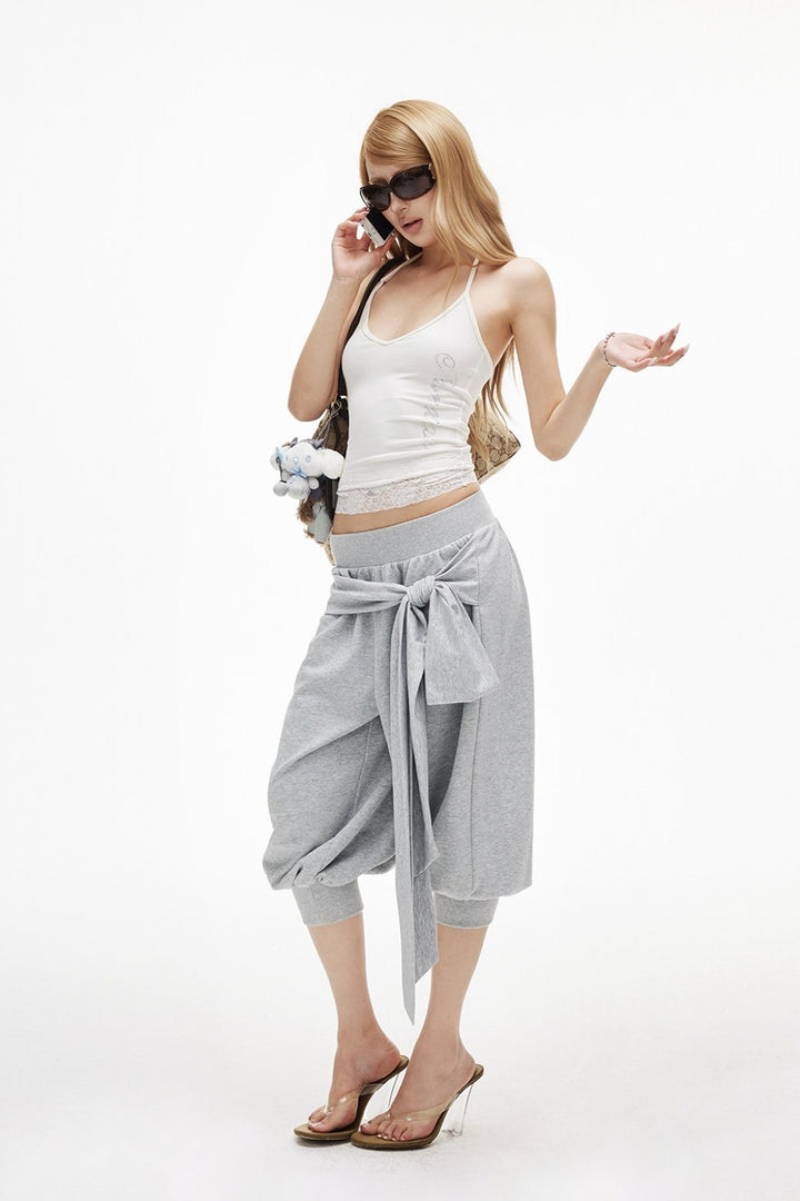 Wrapped Harem Lounge Capris