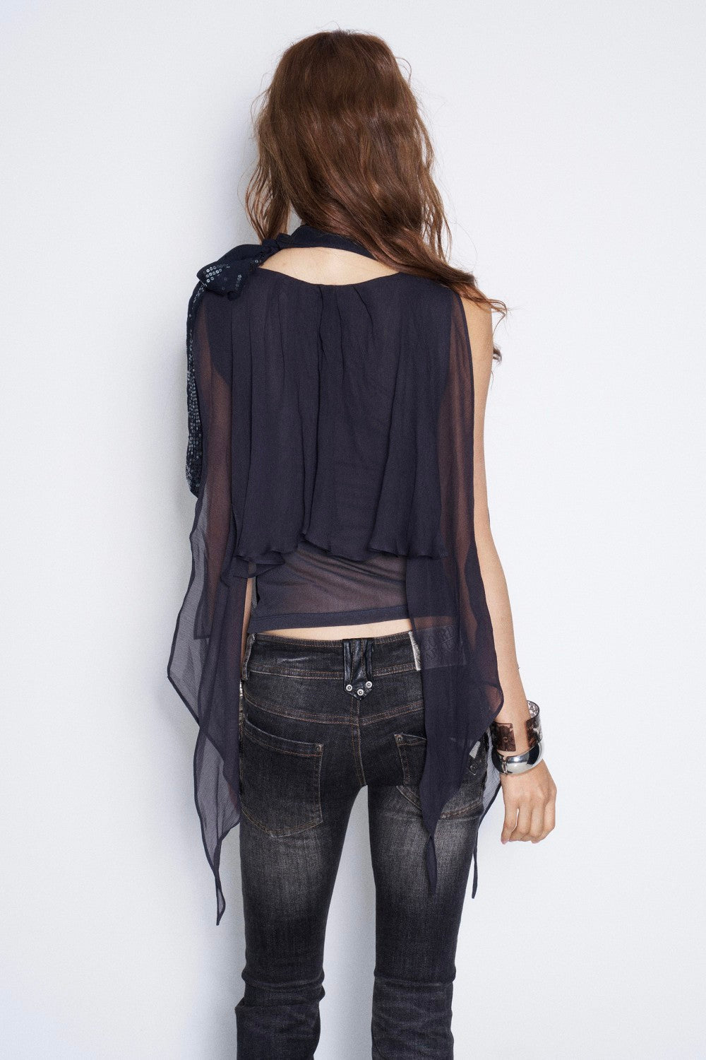 Vivienne Silk Scarf Top