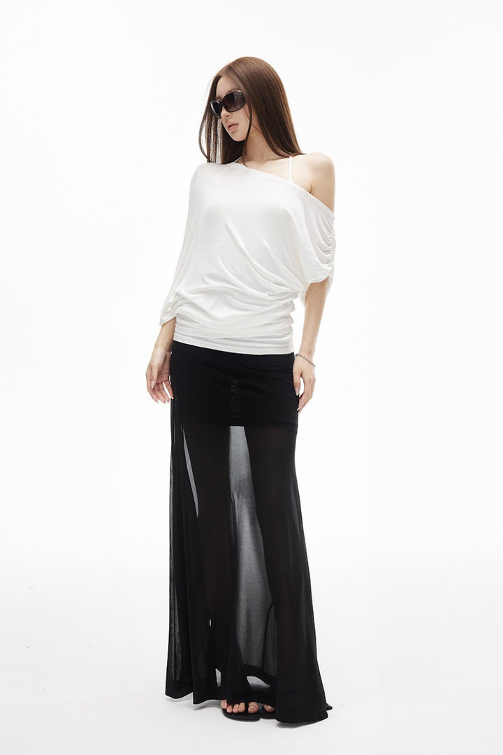 Nova Sheer Maxi Skirt
