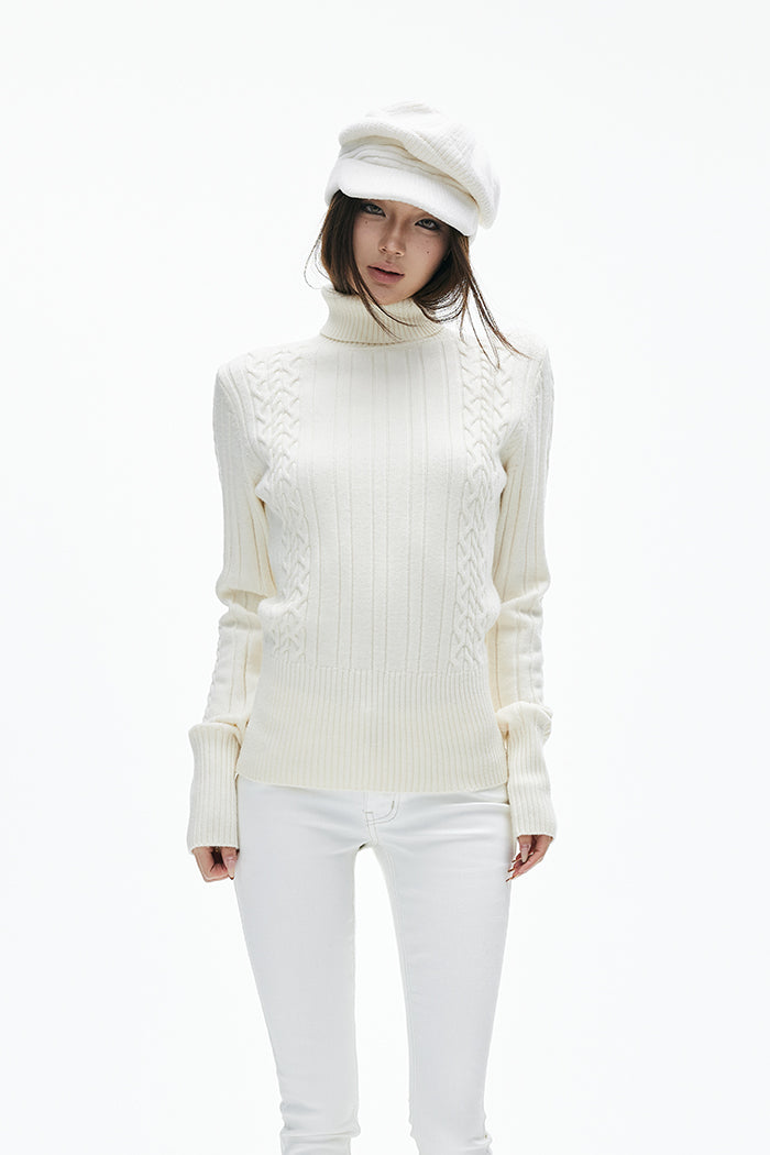 Klara Knit Turtleneck Sweater