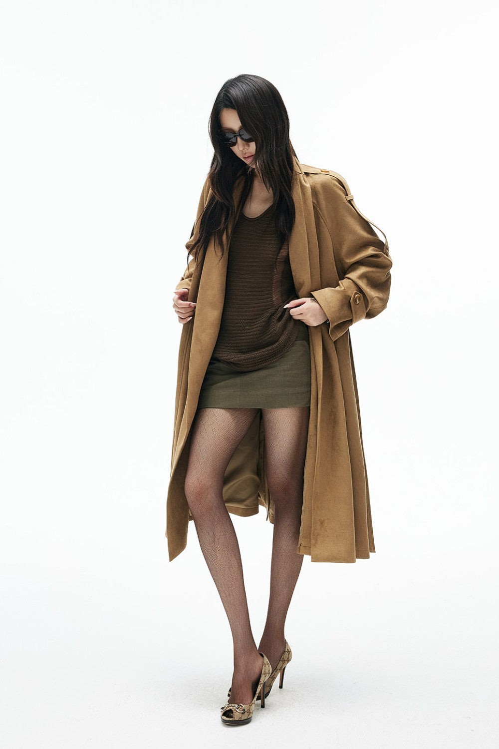 Westside Belted Trench Coat