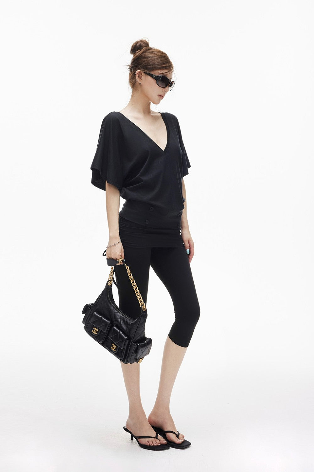 Noa V-Neck Butterfly Top