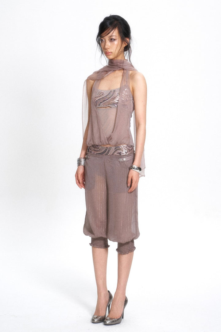 Sienna Beaded Balloon Capris