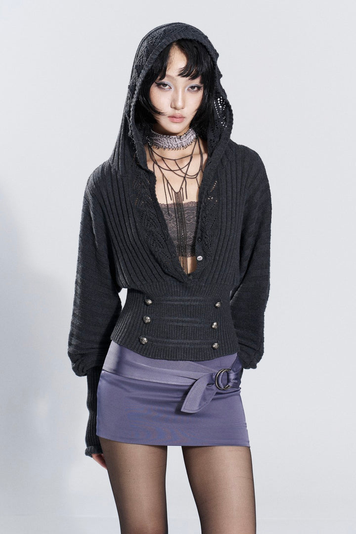 Violet Haze Satin Skirt