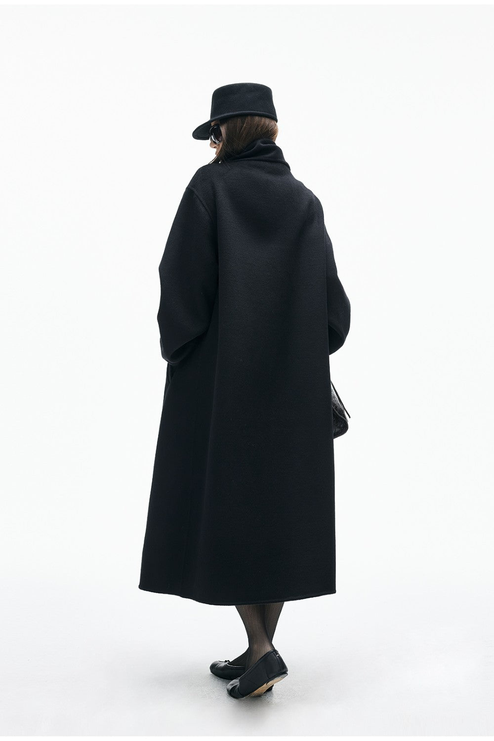 Oversized Wool Trench Coat