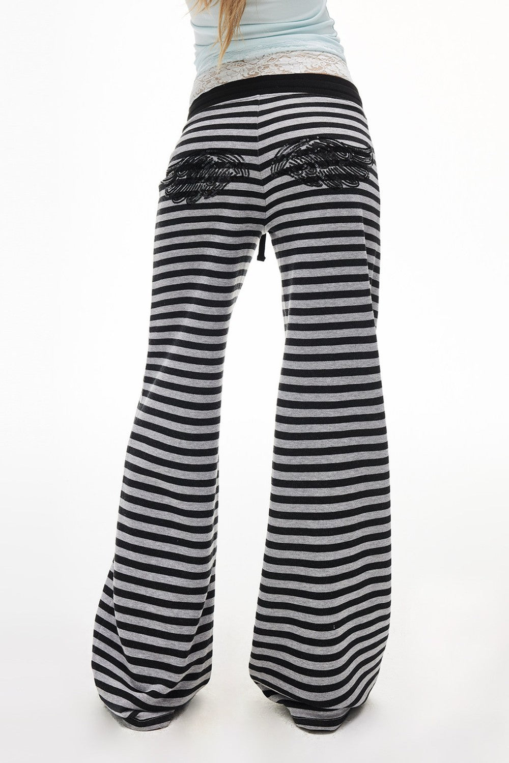Angel Striped Lounge Pants