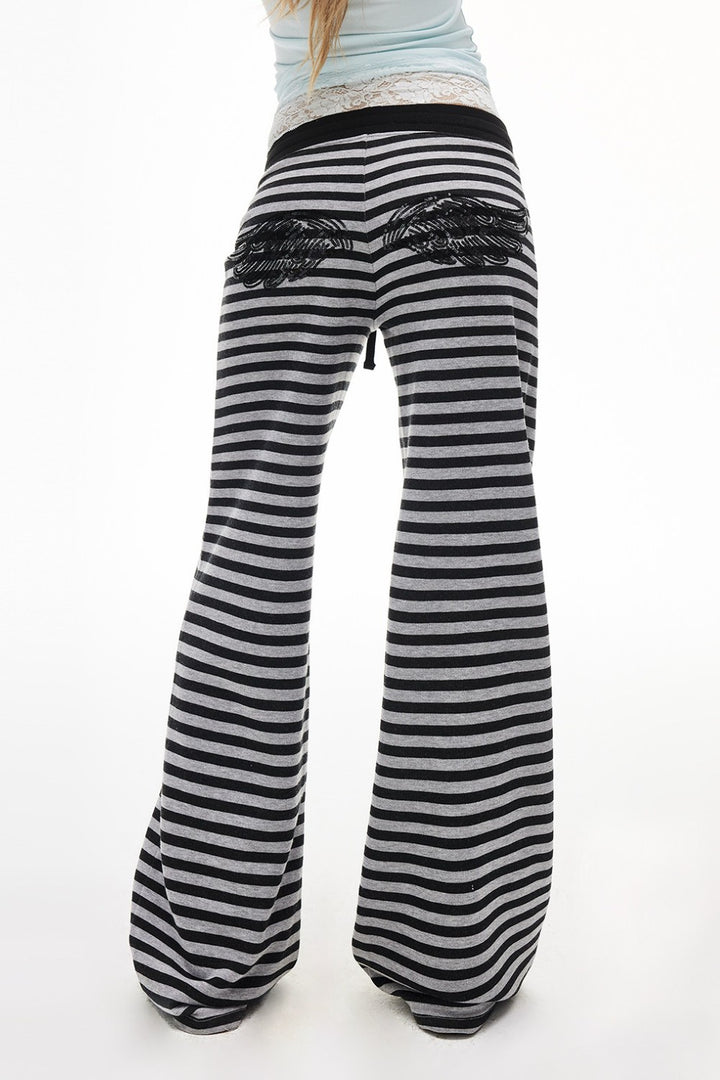 Angel Striped Lounge Pants