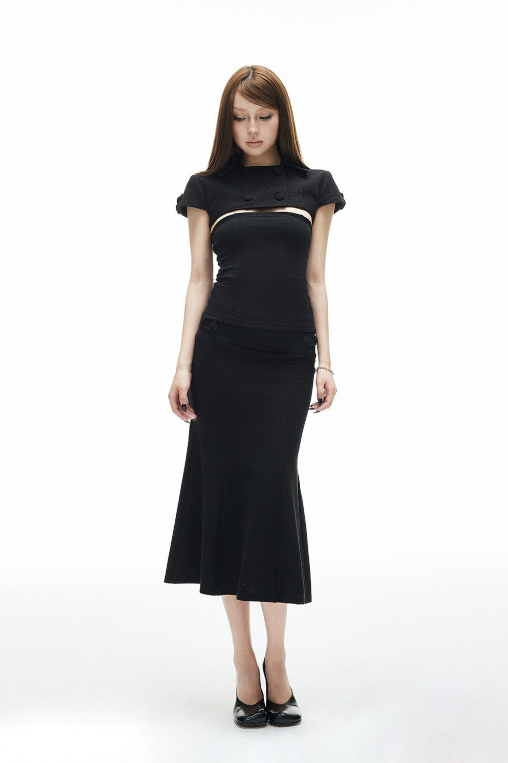 Elin Chic Fishtail Skirt