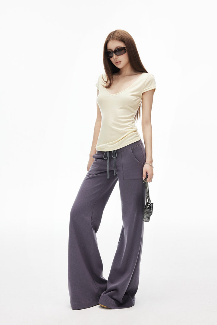 Nova Low-Rise Flare Sweatpants