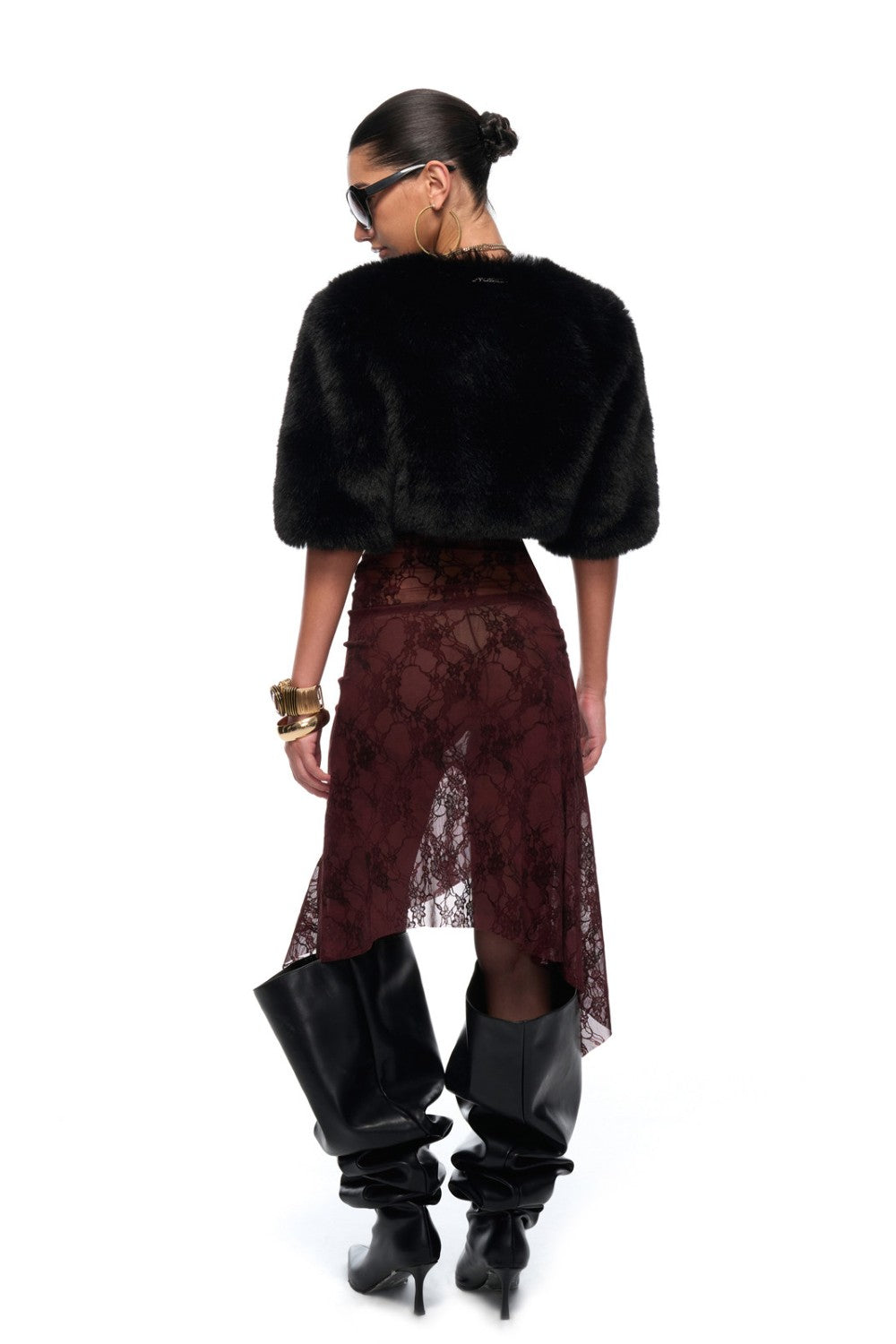 Luxe Fur Evening Bolero
