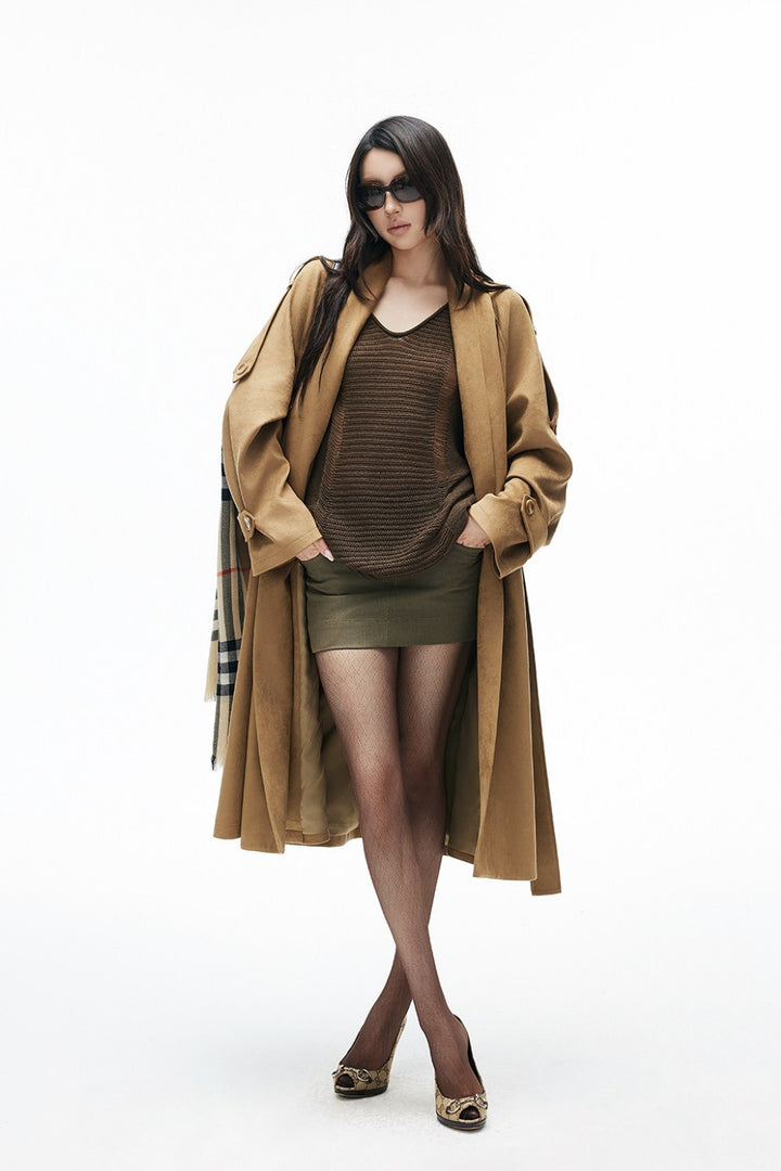 Westside Belted Trench Coat