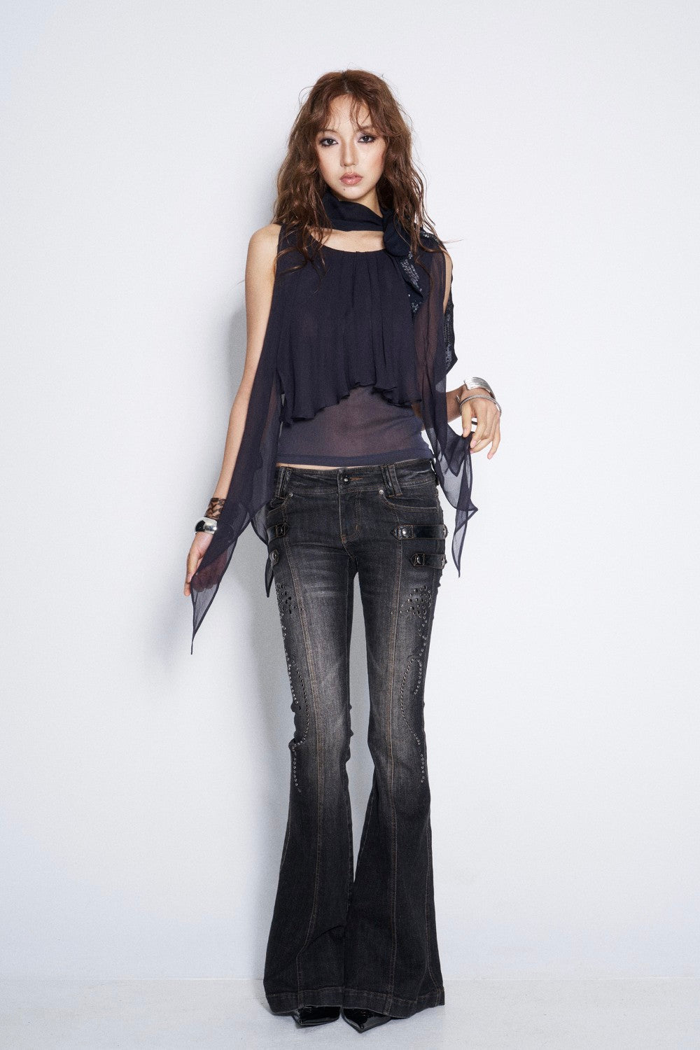 Vivienne Silk Scarf Top