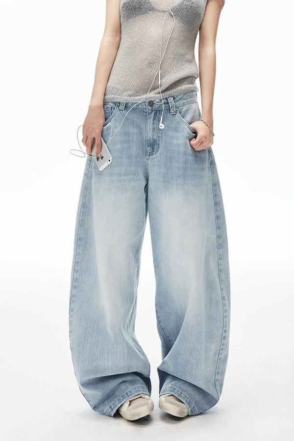 Mia Wide Washed Jeans