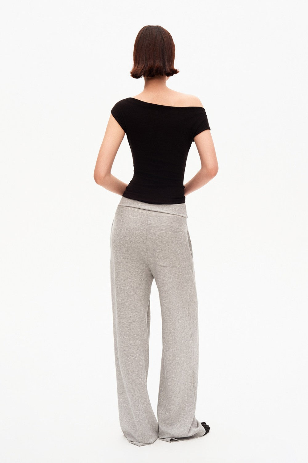 Lena Off-Shoulder Ribbed Top