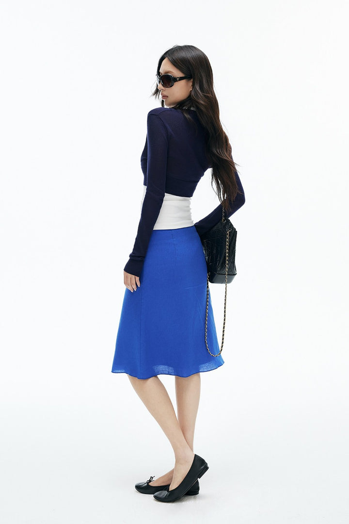 Kaia Cropped Knit Cardigan