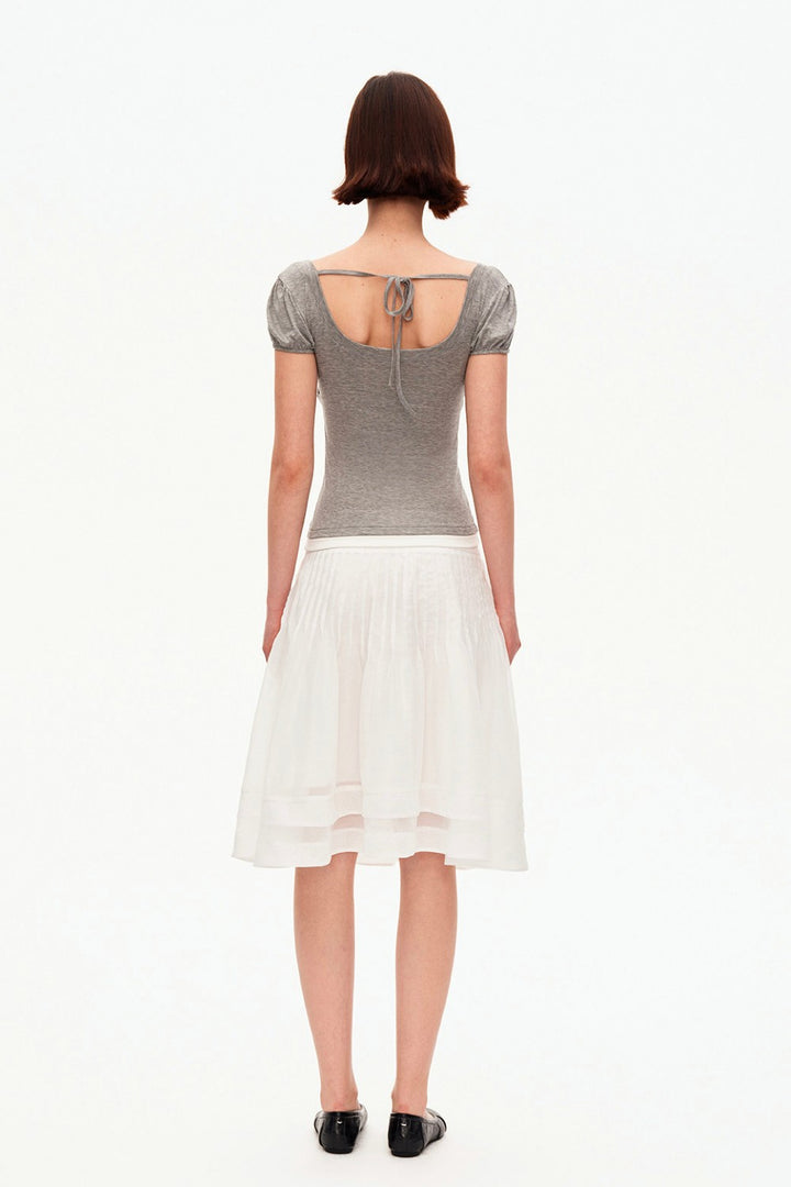 Avery Layered Puff Top