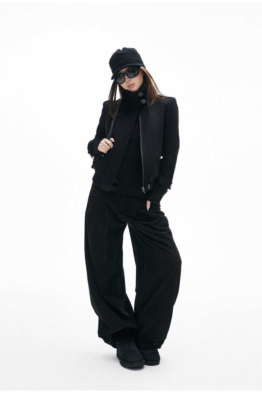 Ivy Stand-Collar Jacket