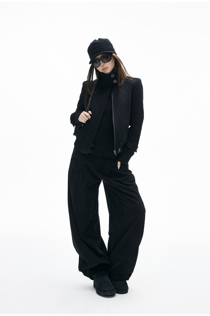 Ivy Stand-Collar Jacket