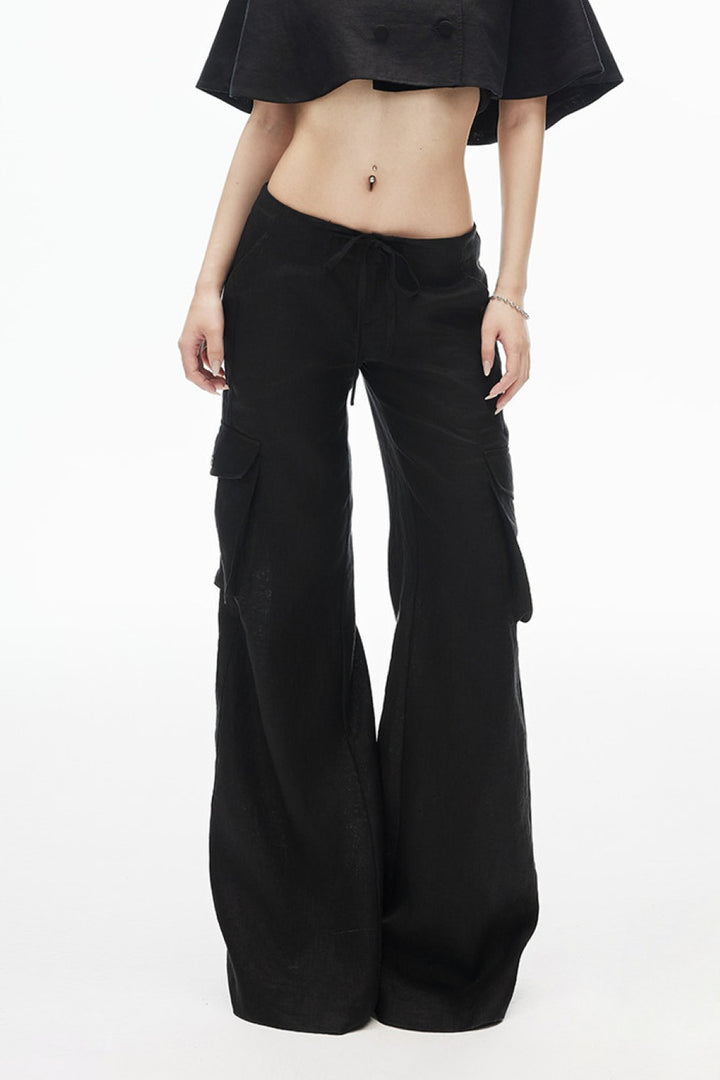 Zuri Linen Flare Pants