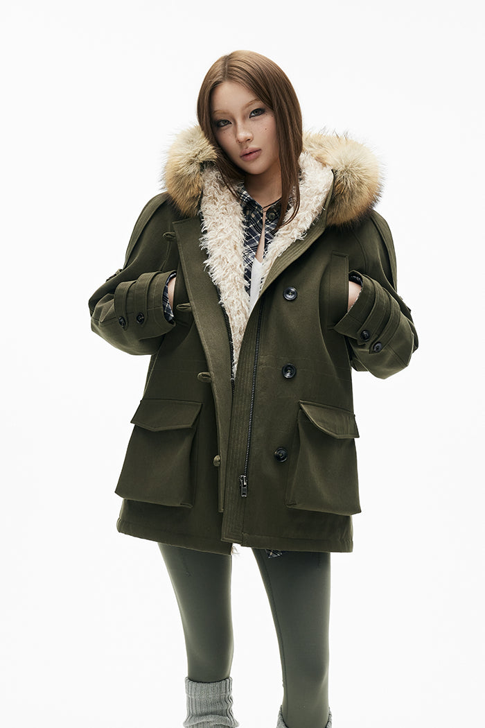 Vivi Military Parka Coat