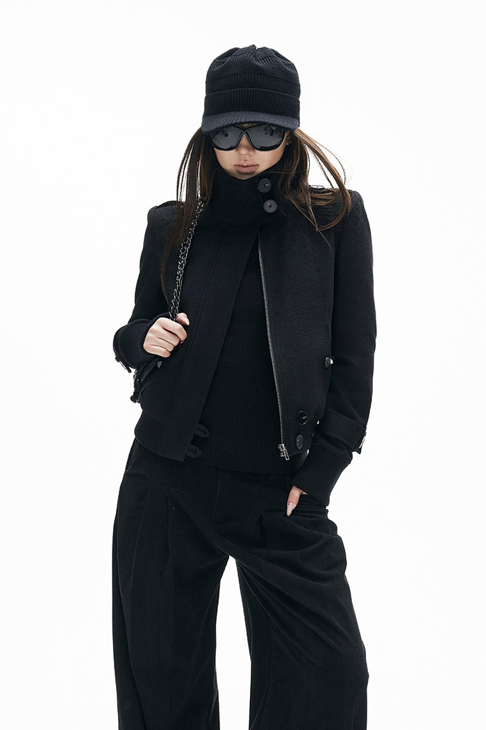 Ivy Stand-Collar Jacket