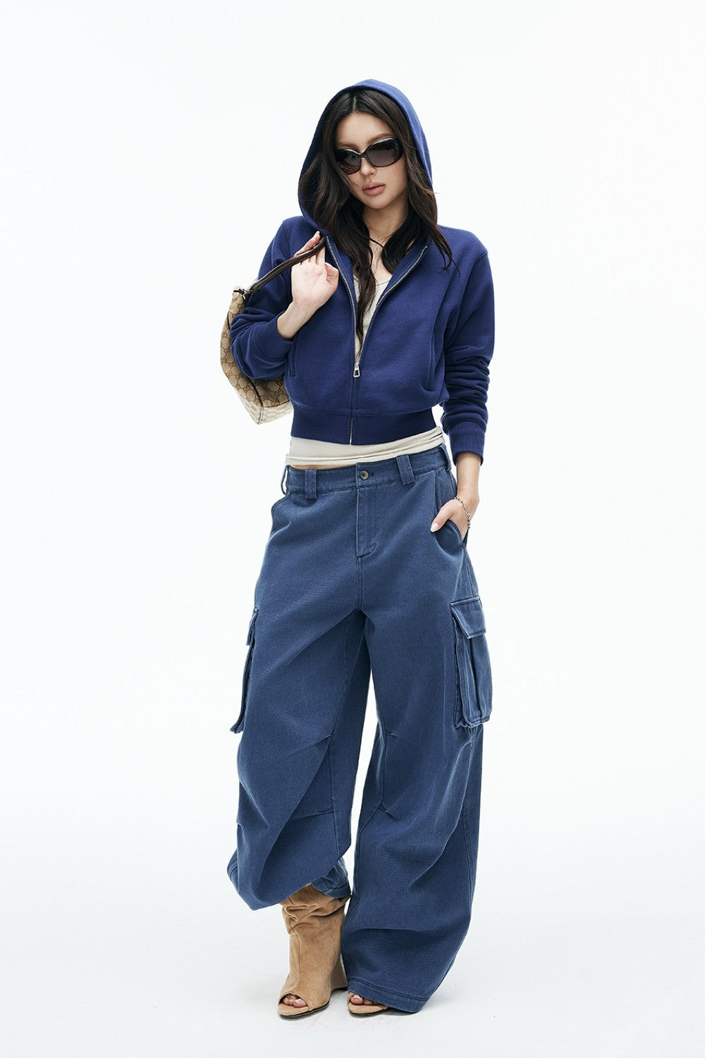 Vintage Washed Cargo Pants