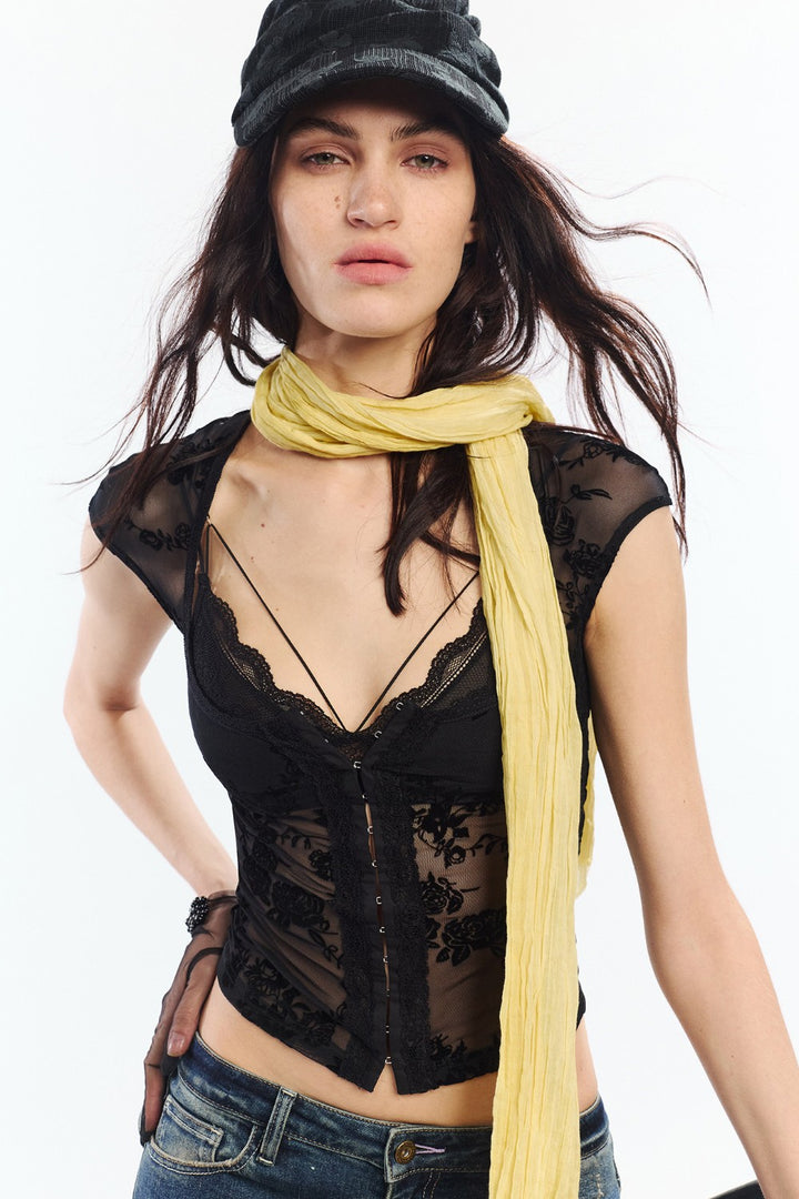 Chloe Midnight Bloom Top