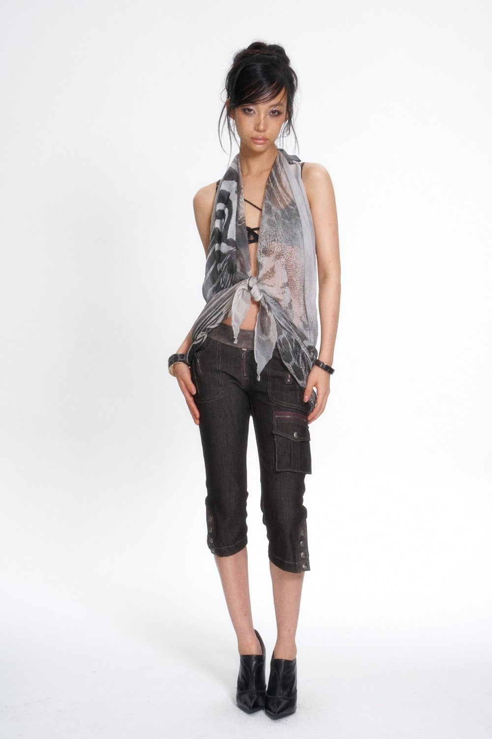 Sienna Zebra Silk Scarf