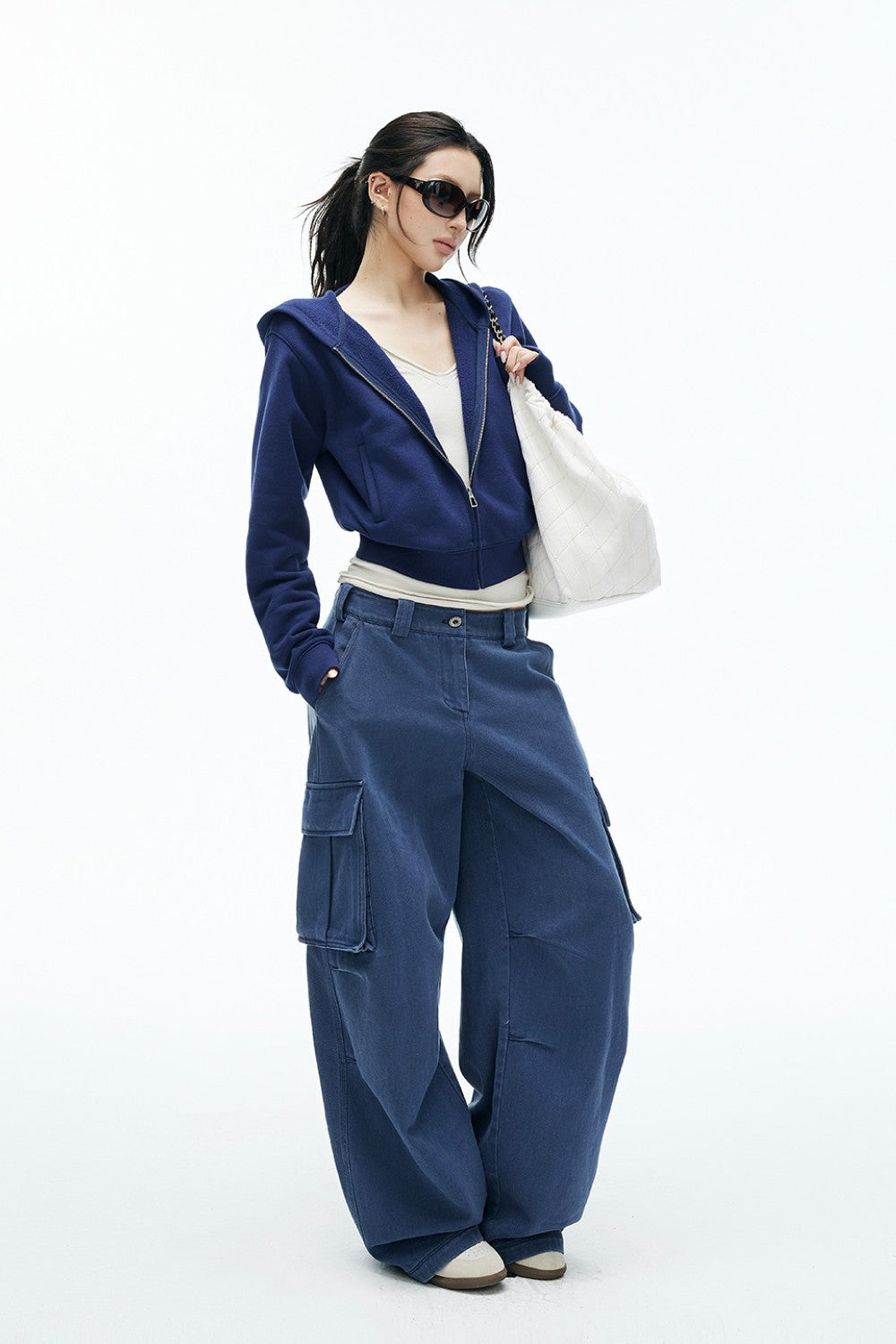 Vintage Washed Cargo Pants