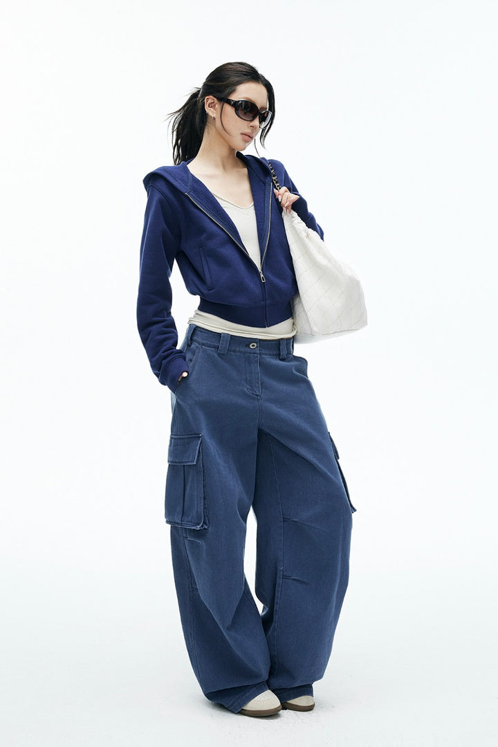 Vintage Washed Cargo Pants