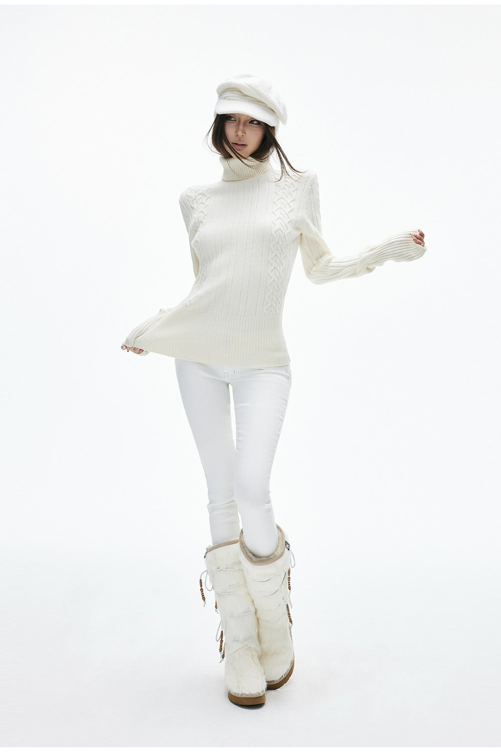 Klara Knit Turtleneck Sweater