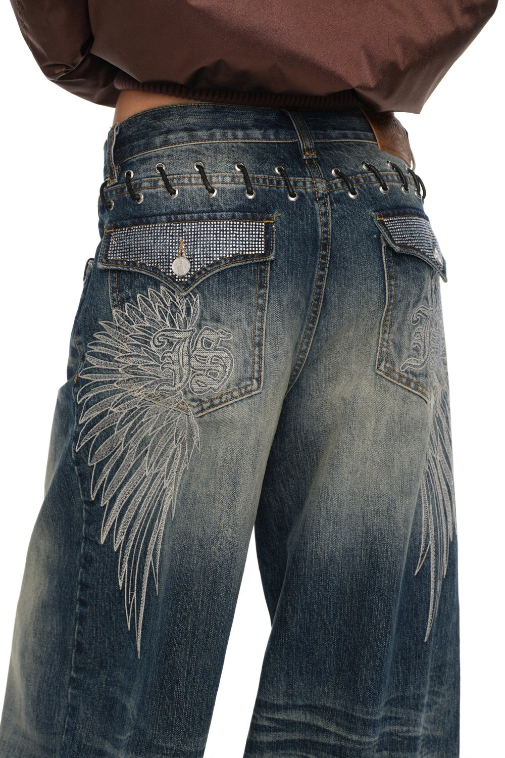 Lucia Vintage Wings Jeans