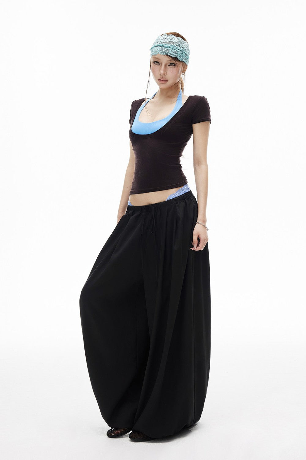 Sky Halter Two-Piece Top