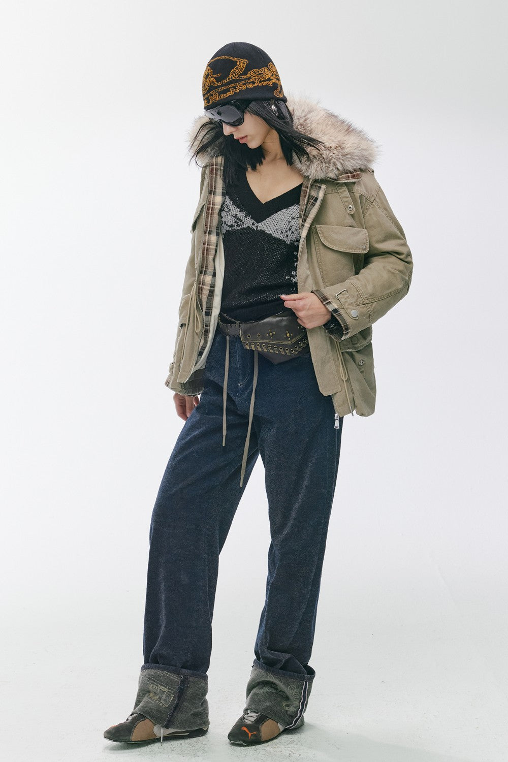 Green Milo Utility Coat