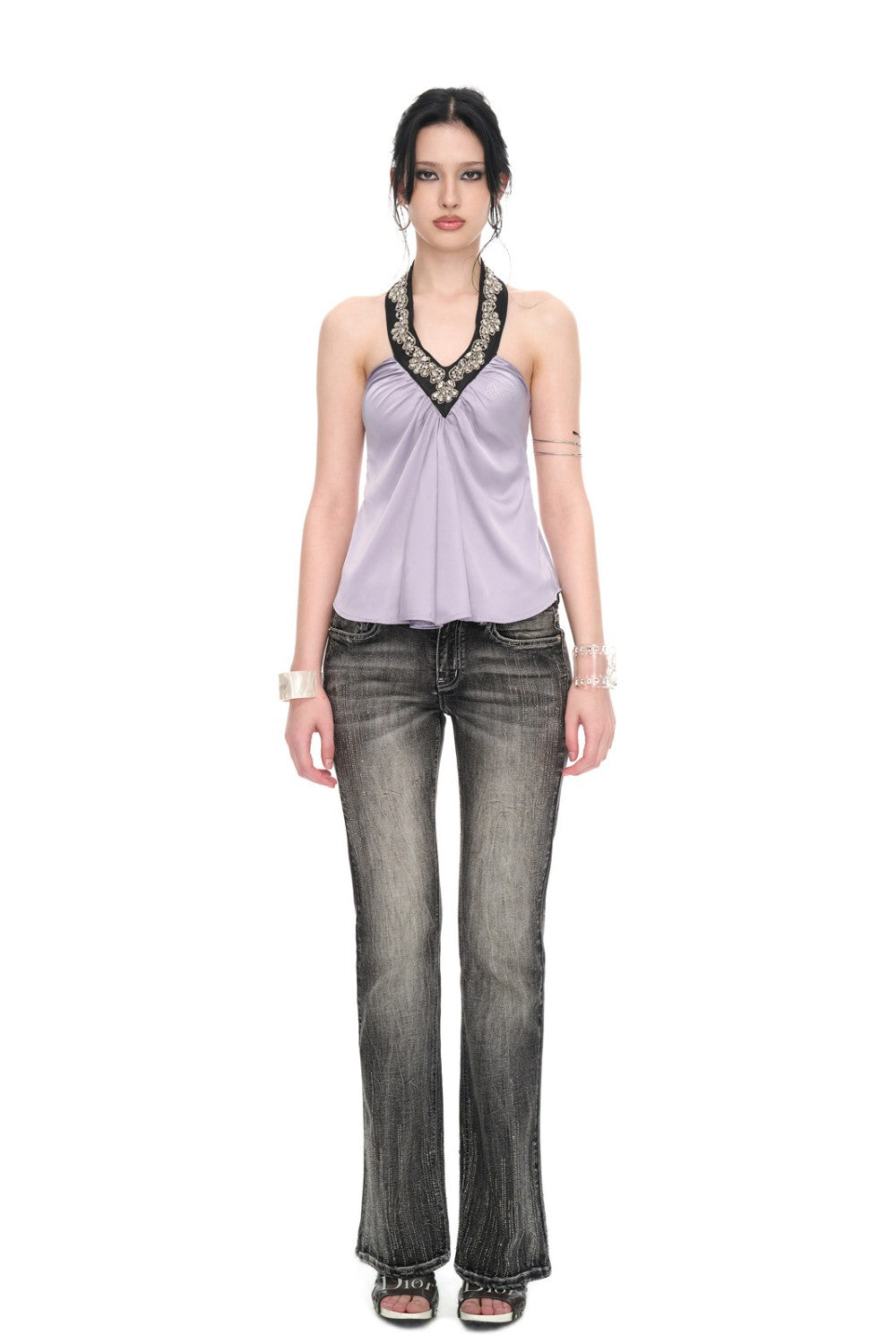 Orchid Sequin Halter Top – Pixie Rebels