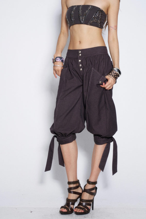 Vexa Cropped Lantern Pants
