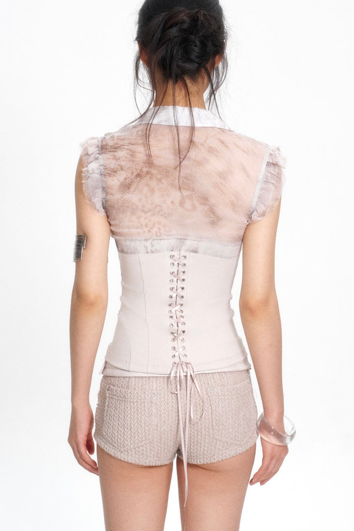 Celeste Lace Corset Top