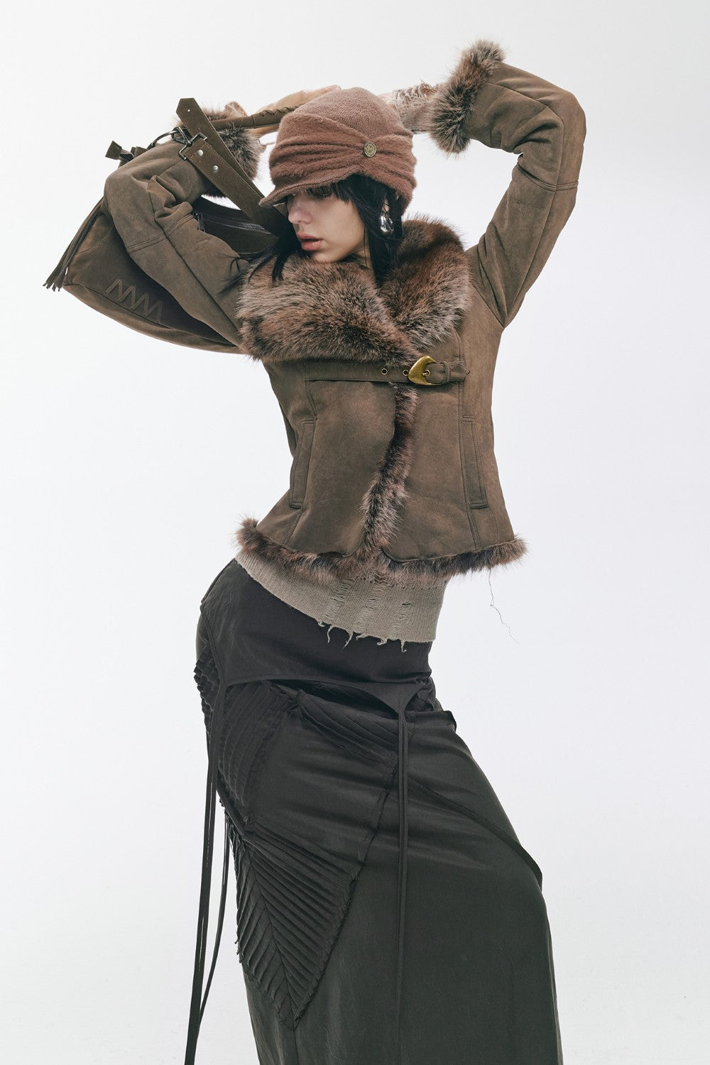 Brown Suede Dream Coat