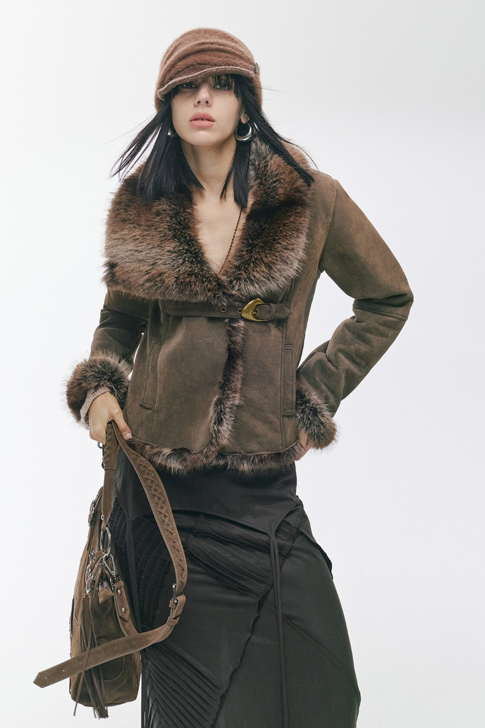 Brown Suede Dream Coat