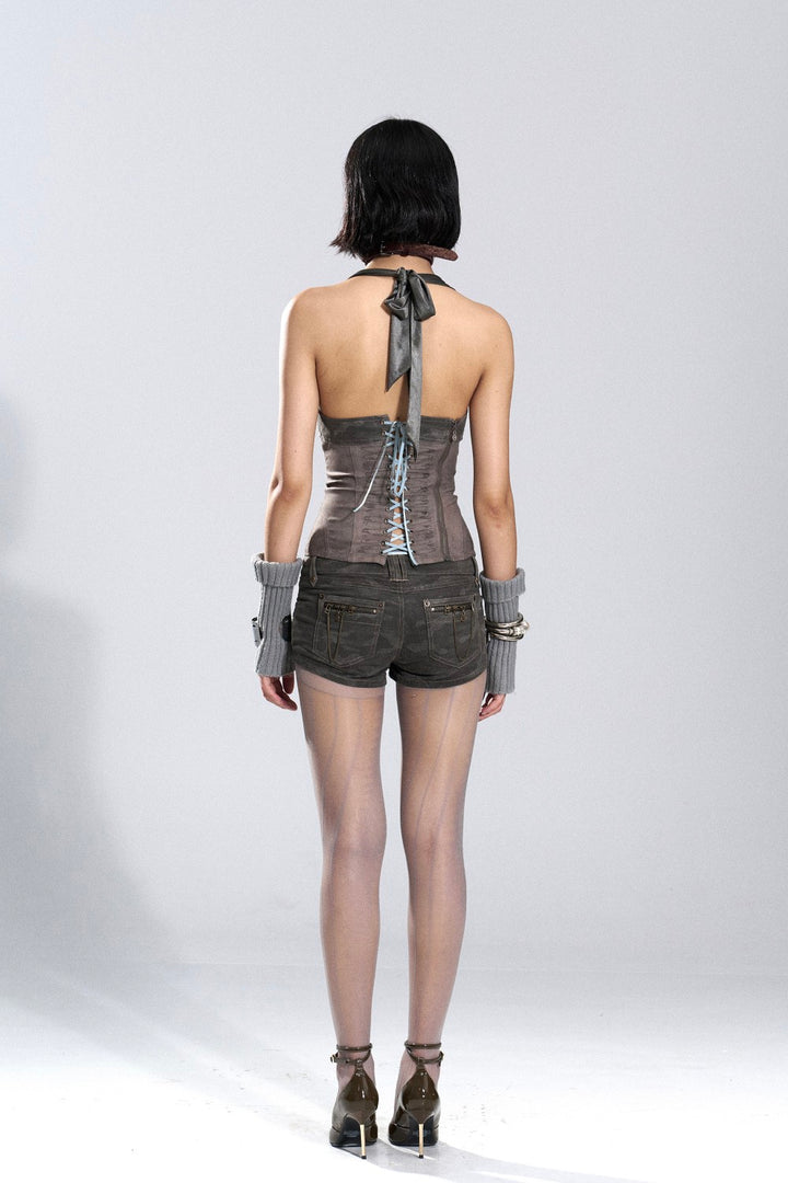 Downtown Camo Micro Skort