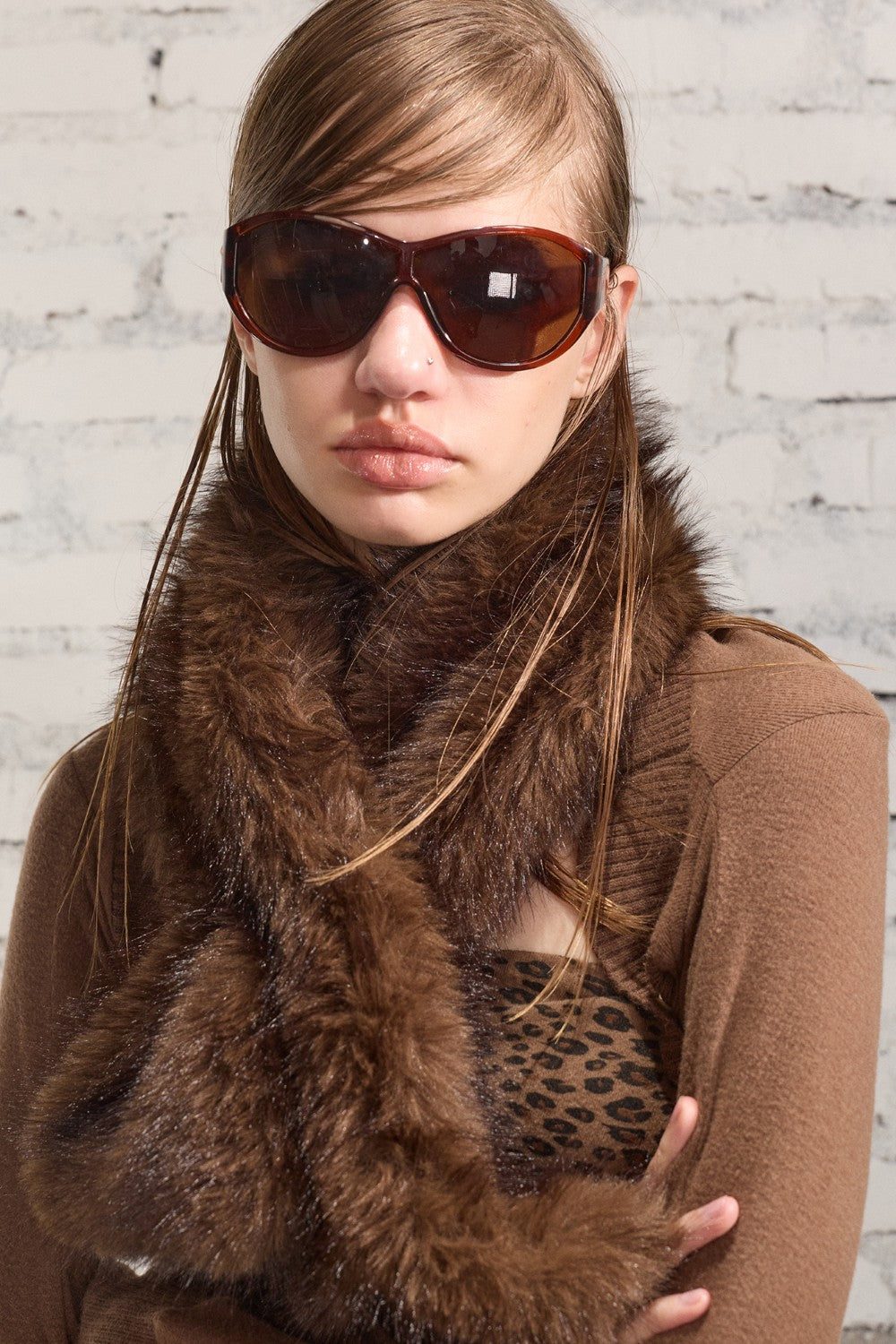Vintage Fur Mink Scarf