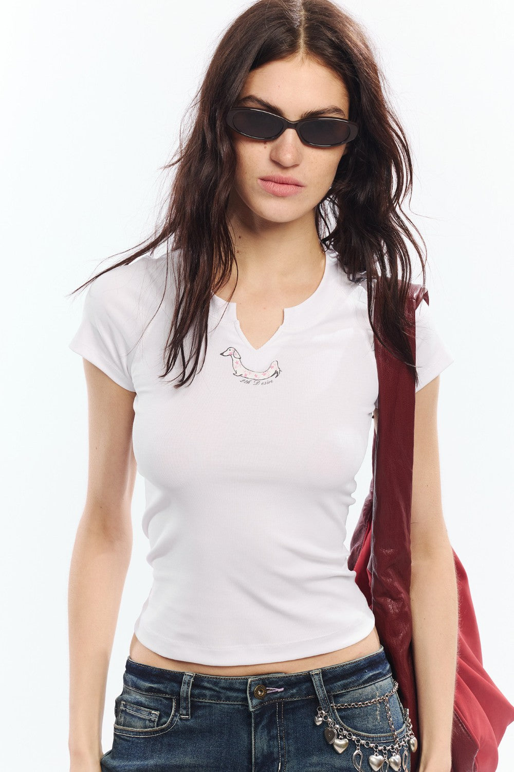 Puppy Graphic Baby Tee