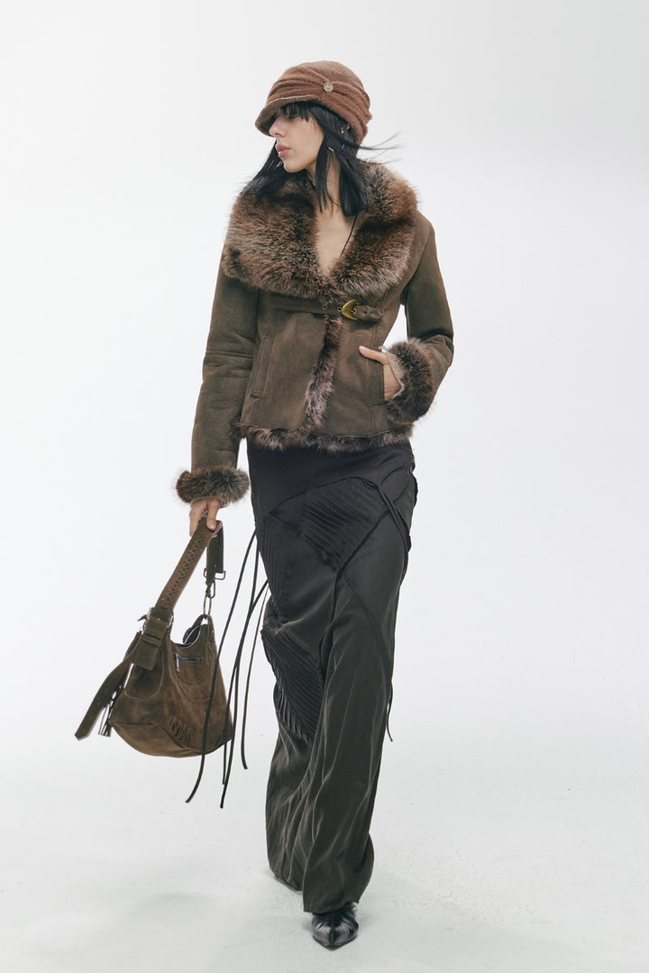 Brown Suede Dream Coat