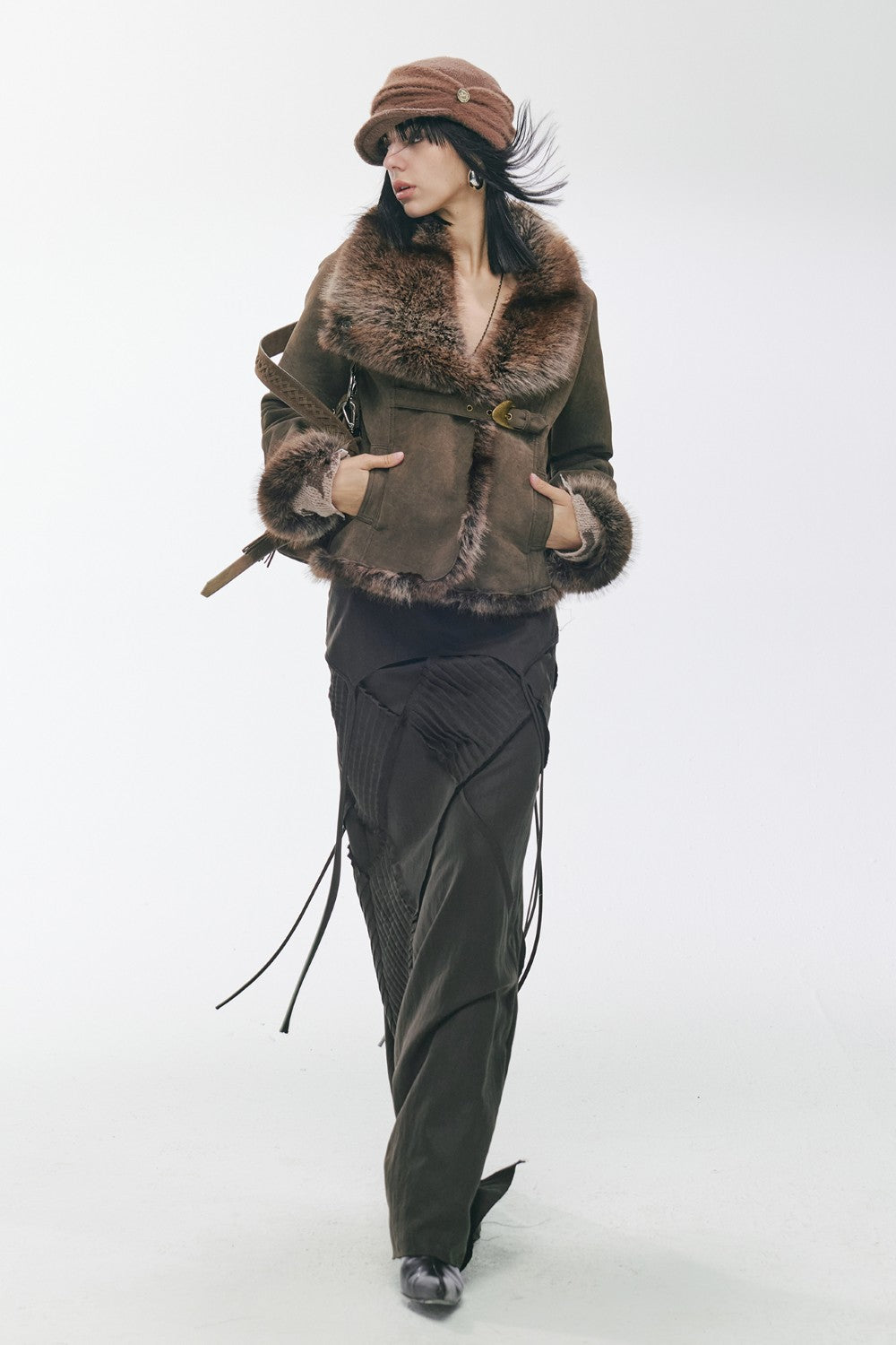 Brown Suede Dream Coat