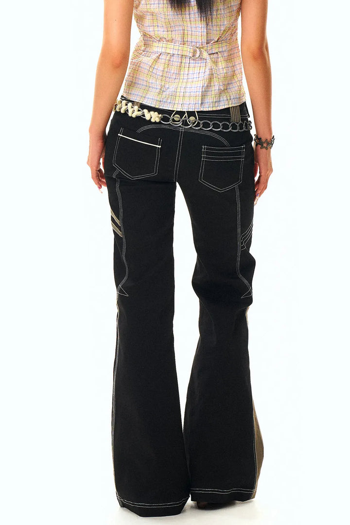 Graphic Stitch Pants