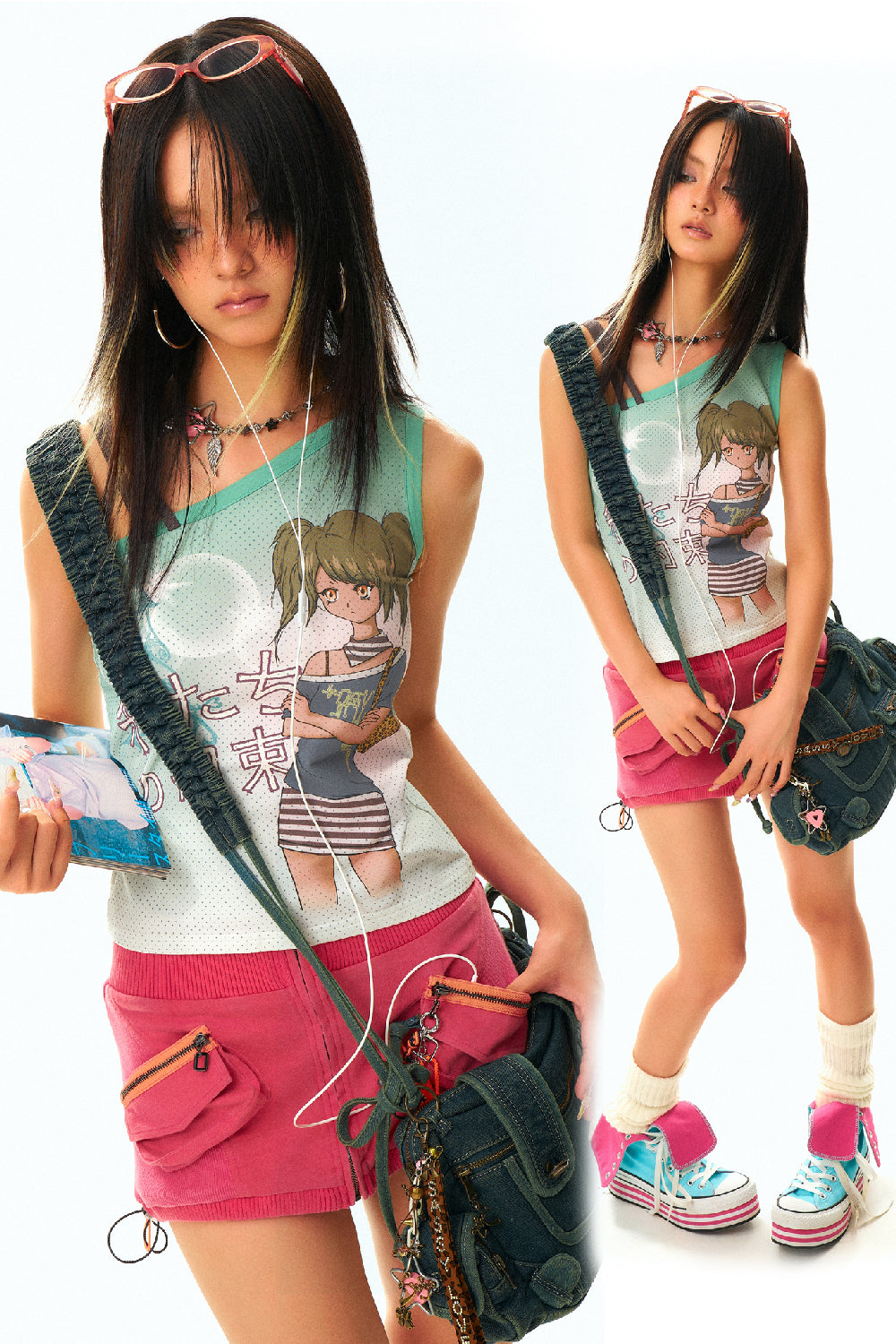 Asymmetrical Manga Top