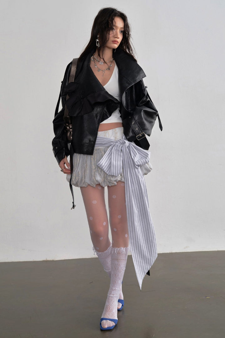 Ballet Bow Bubble Skirt